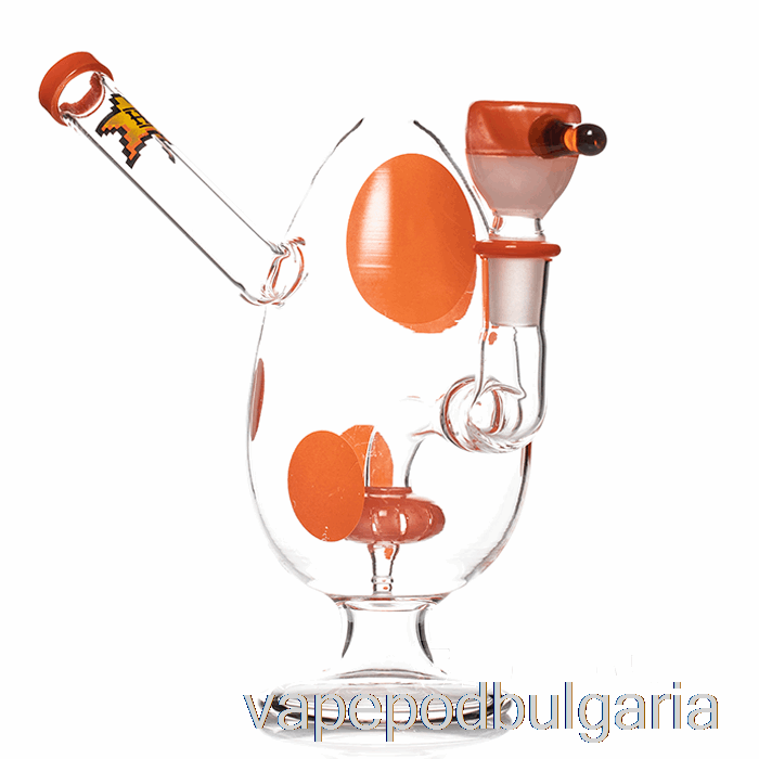 Vape 10000 Дръпки Hemper Spotted Egg Bong Orange